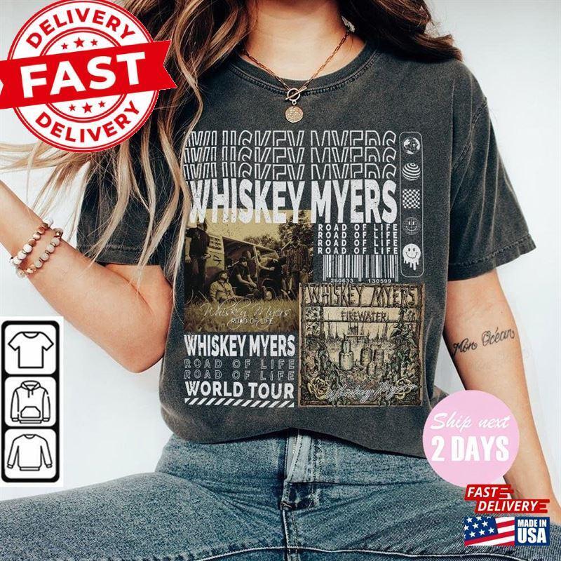 Whiskey Myers Music Shirt Merch World Tour Tickets Album Tee